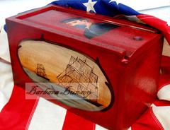 Ship Captain Candle Box
